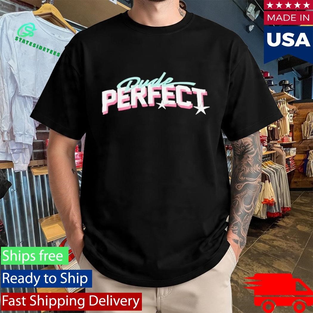 Dude Perfect Dude Script Shirt