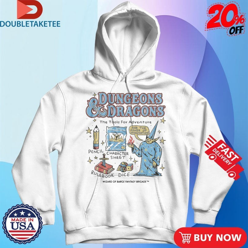 Dungeons And Dragons The Tools For Adventure Wizard Of Barge Shirts