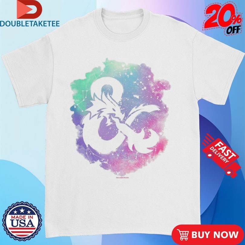 Dungeons & Dragons Splash Pastel Logo Shirts