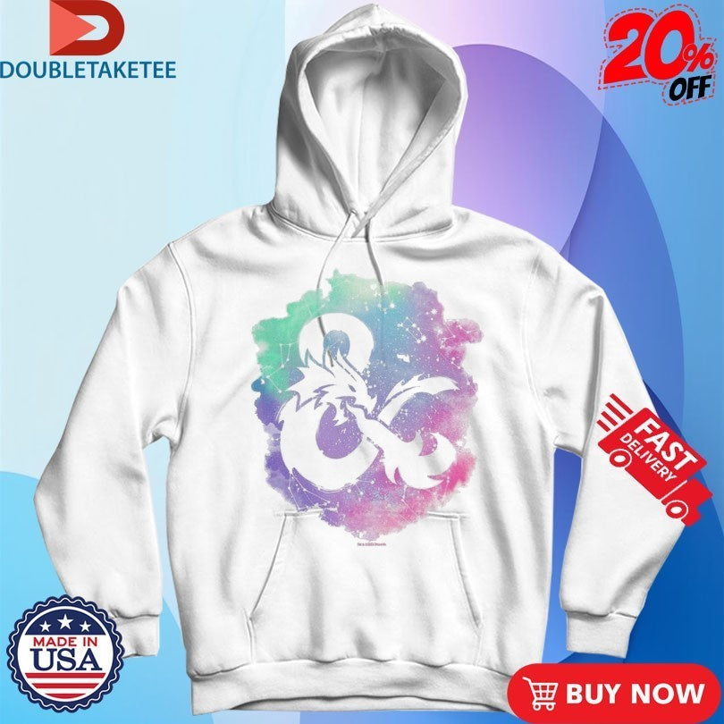 Dungeons & Dragons Splash Pastel Logo Shirts