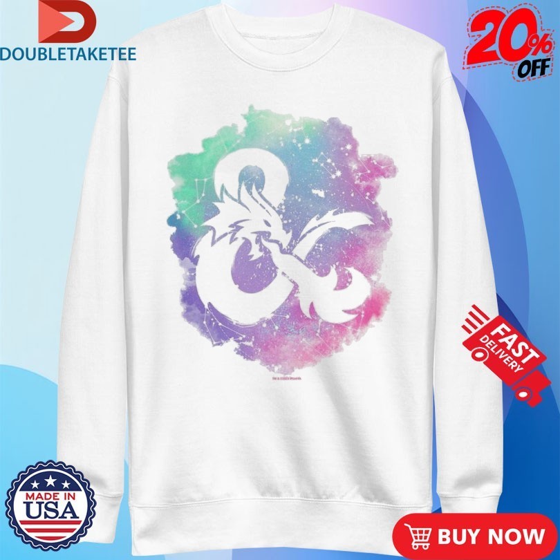 Dungeons & Dragons Splash Pastel Logo Shirts
