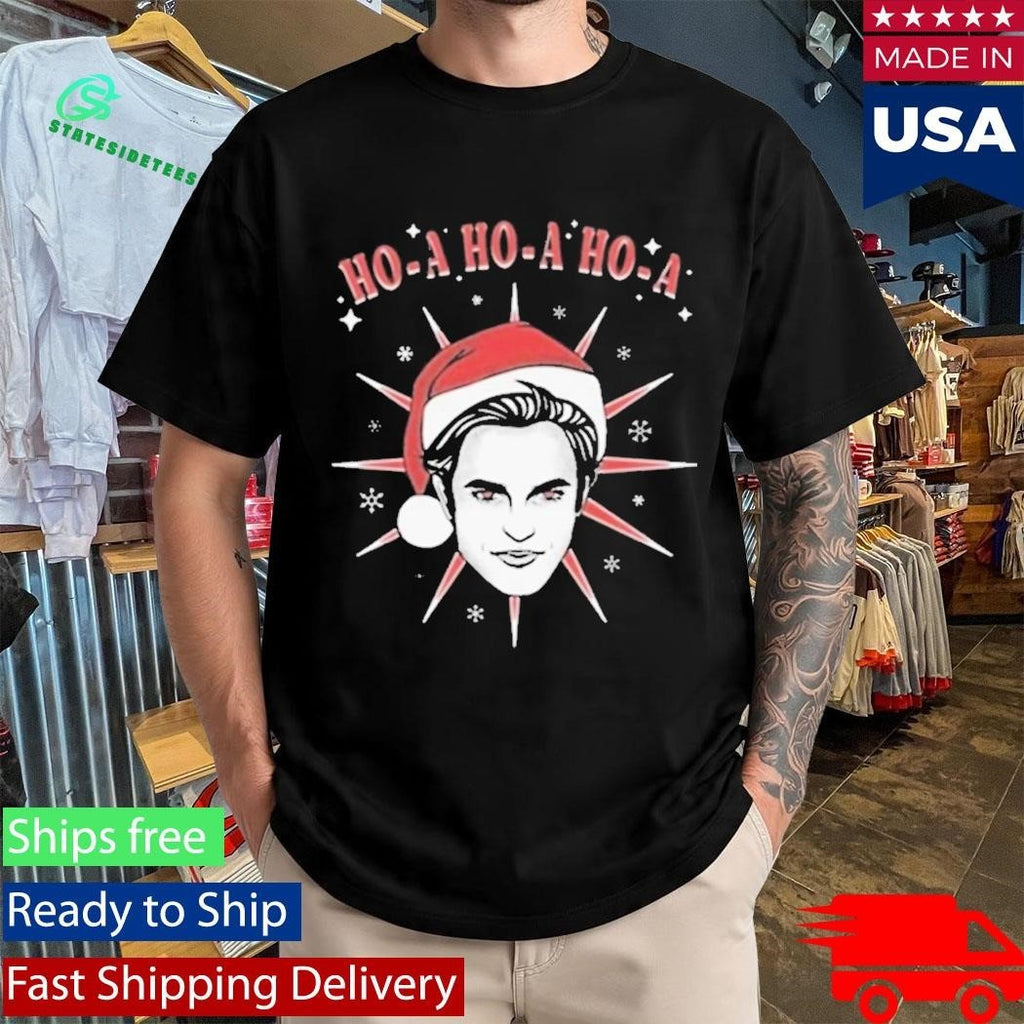 Edward Cullen Twilight Ho A Ho A Merry Christmas Shirt