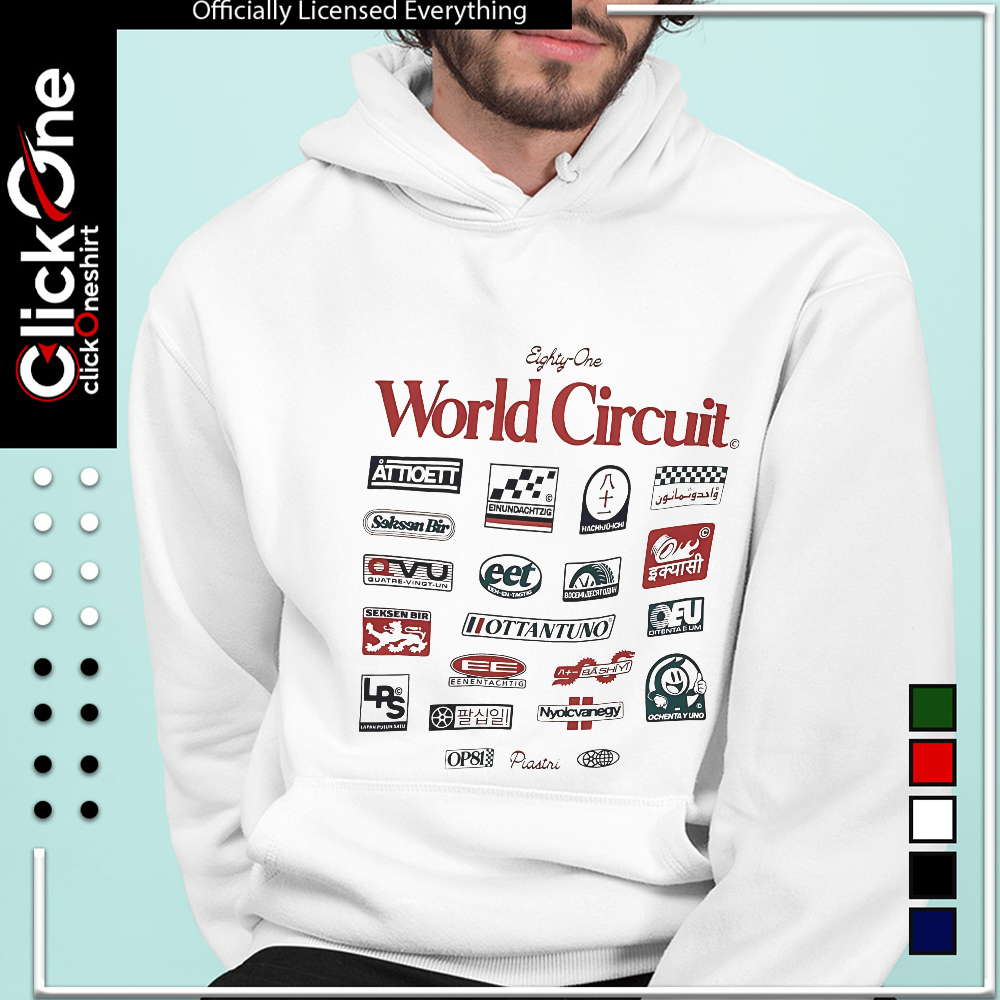 Eighty One World Circuit Attioett Einundachtzig Hachi Ju Ichi Ochenta Y Uno shirt
