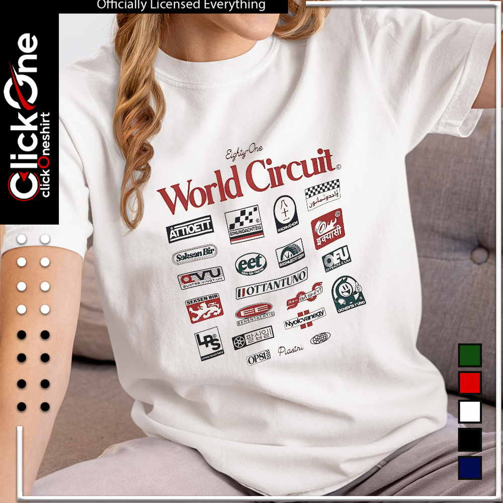 Eighty One World Circuit Attioett Einundachtzig Hachi Ju Ichi Ochenta Y Uno shirt