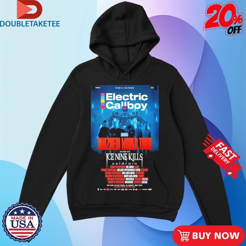 Electric Callboy Tanzneid World Tour 2026 Dates Shirts