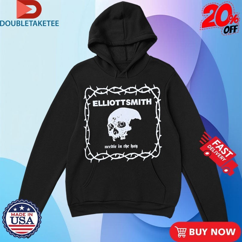 Elliott Smith Needle In The Hay Skull Either Orhategod Shirts