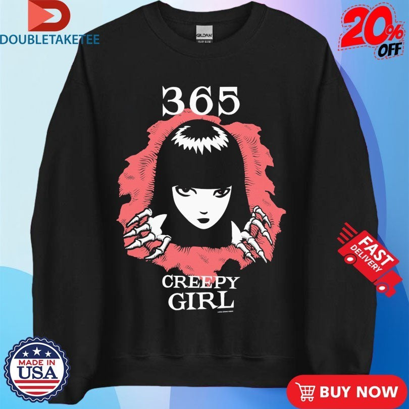 Emily The Strange 365 Creepy Girl Shirts