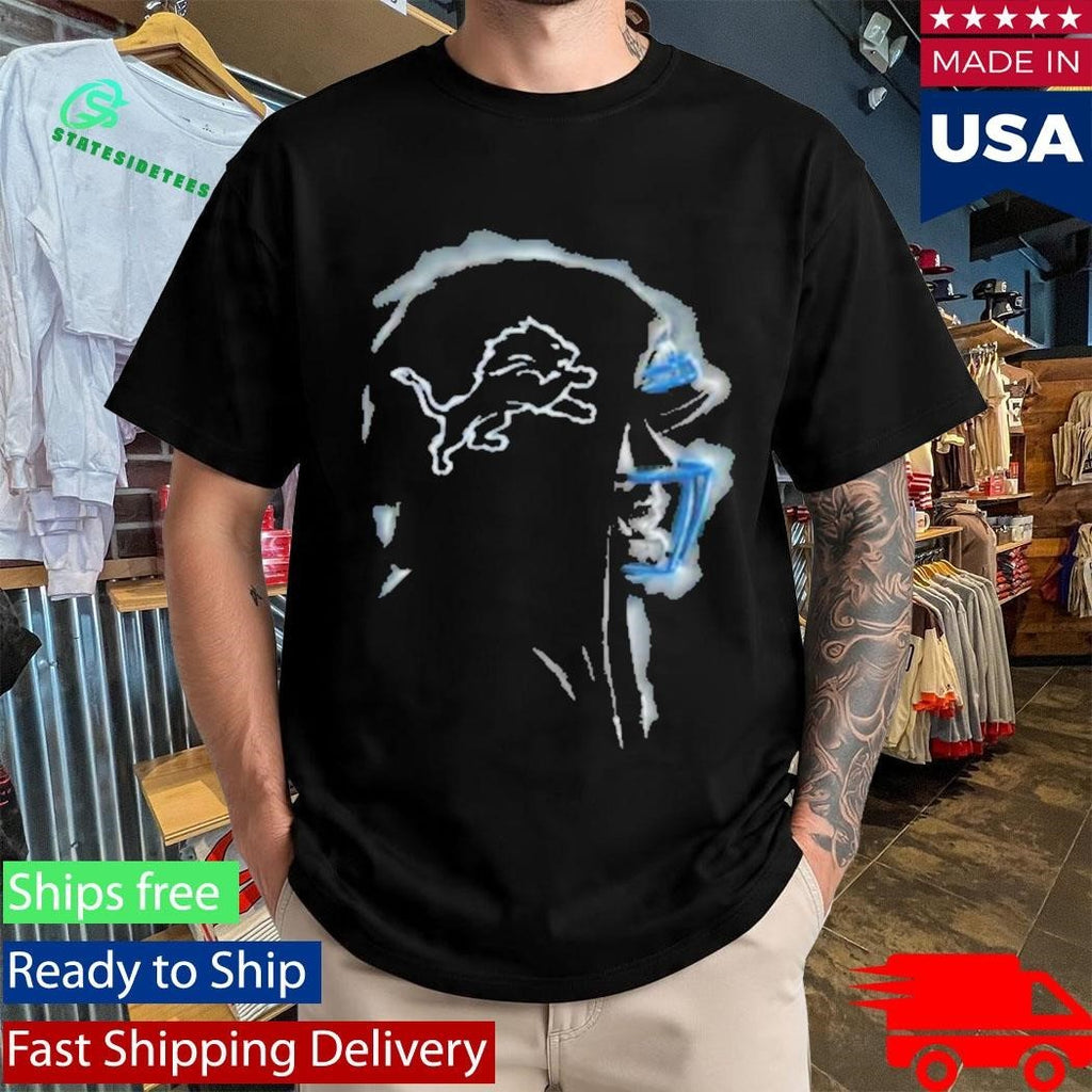 Eminem X Detroit Lions Silhouette Shirt
