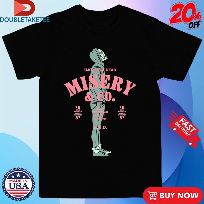Emo’s Not Dead Misery & Co Shirts