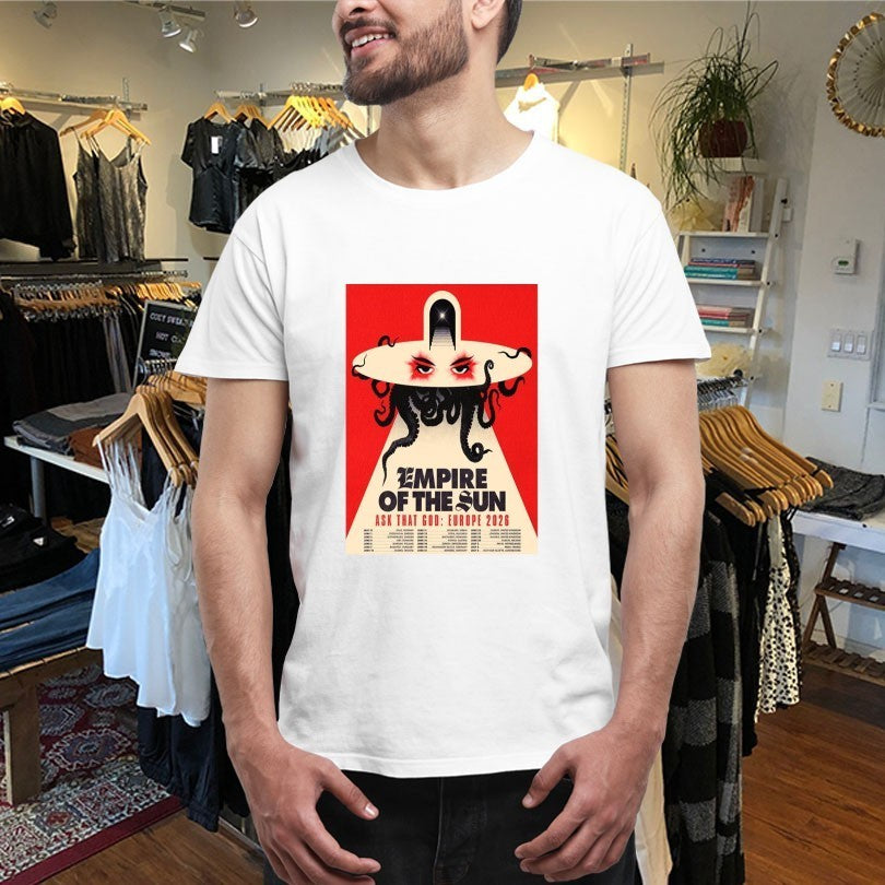 Empire Of The Sun Ask That God Europe 2026 Tour Shirts