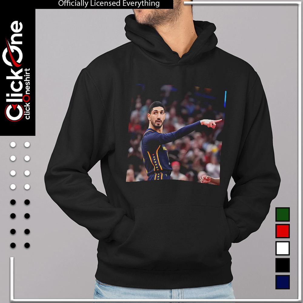 Enes Freedom Portland Trail Blazers basketball pointing meme shirt