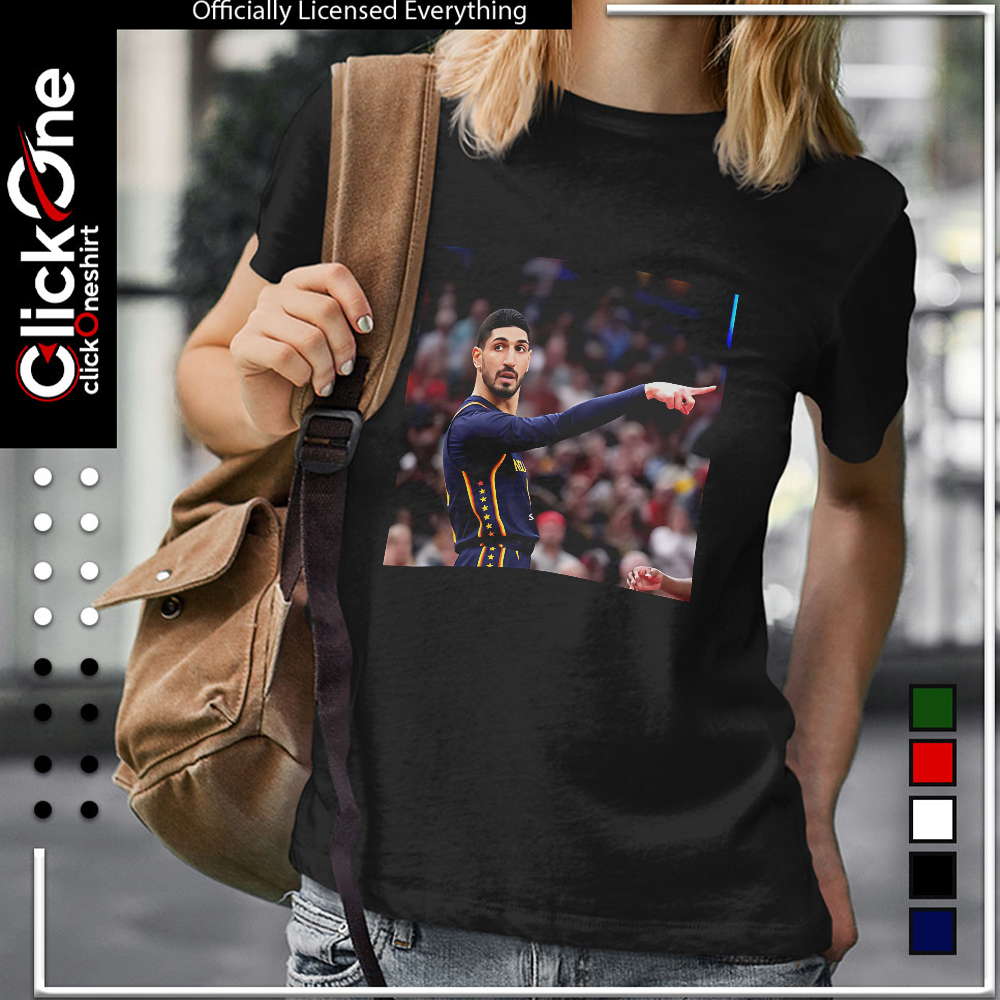 Enes Freedom Portland Trail Blazers basketball pointing meme shirt