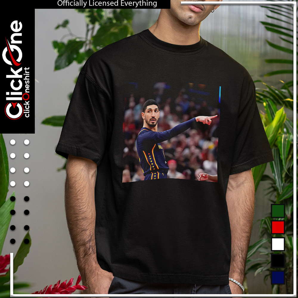 Enes Freedom Portland Trail Blazers basketball pointing meme shirt