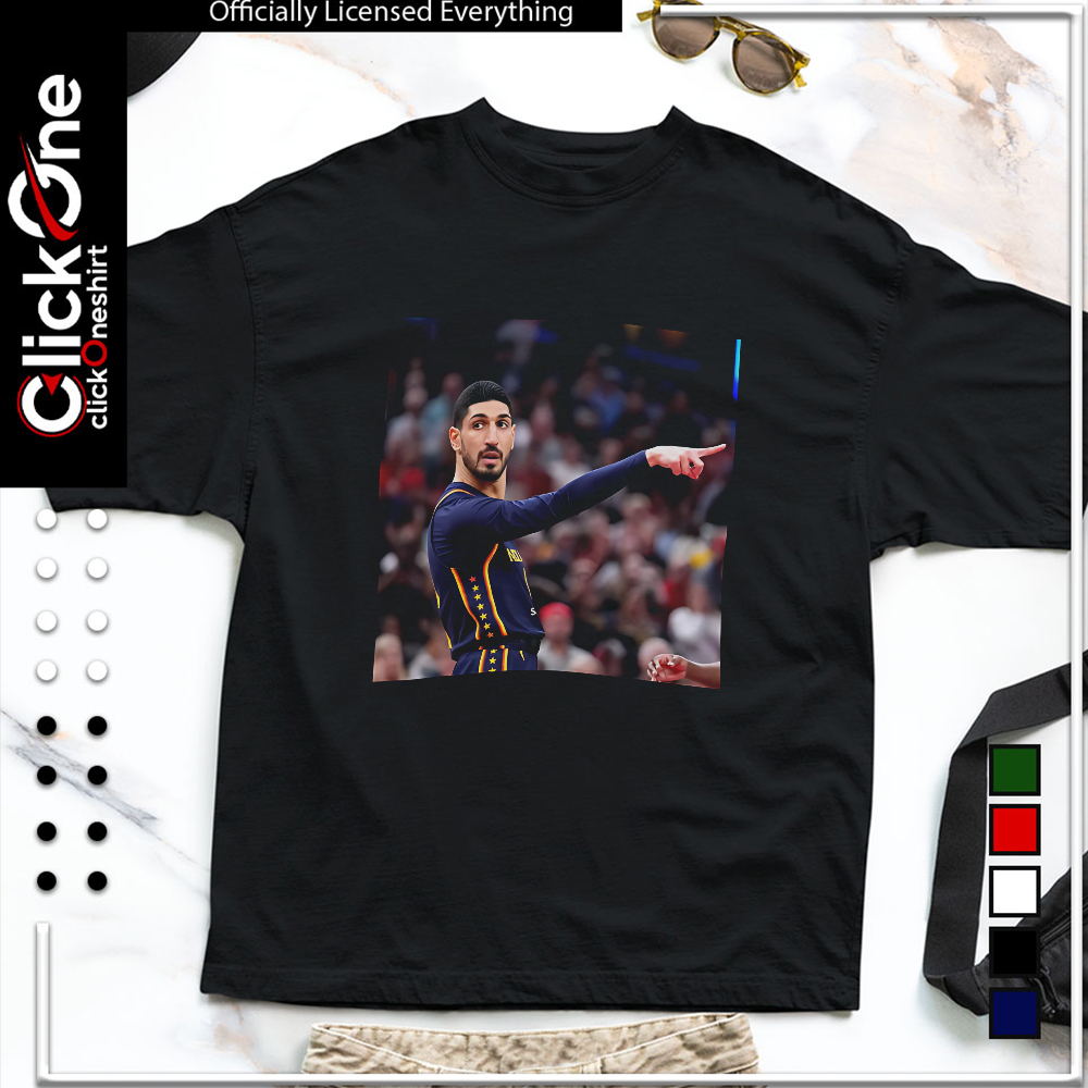 Enes Freedom Portland Trail Blazers basketball pointing meme shirt