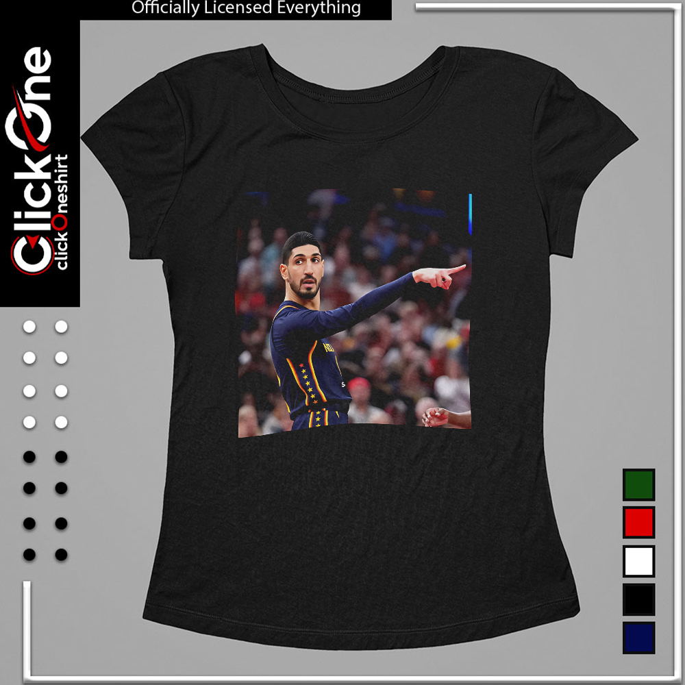 Enes Freedom Portland Trail Blazers basketball pointing meme shirt