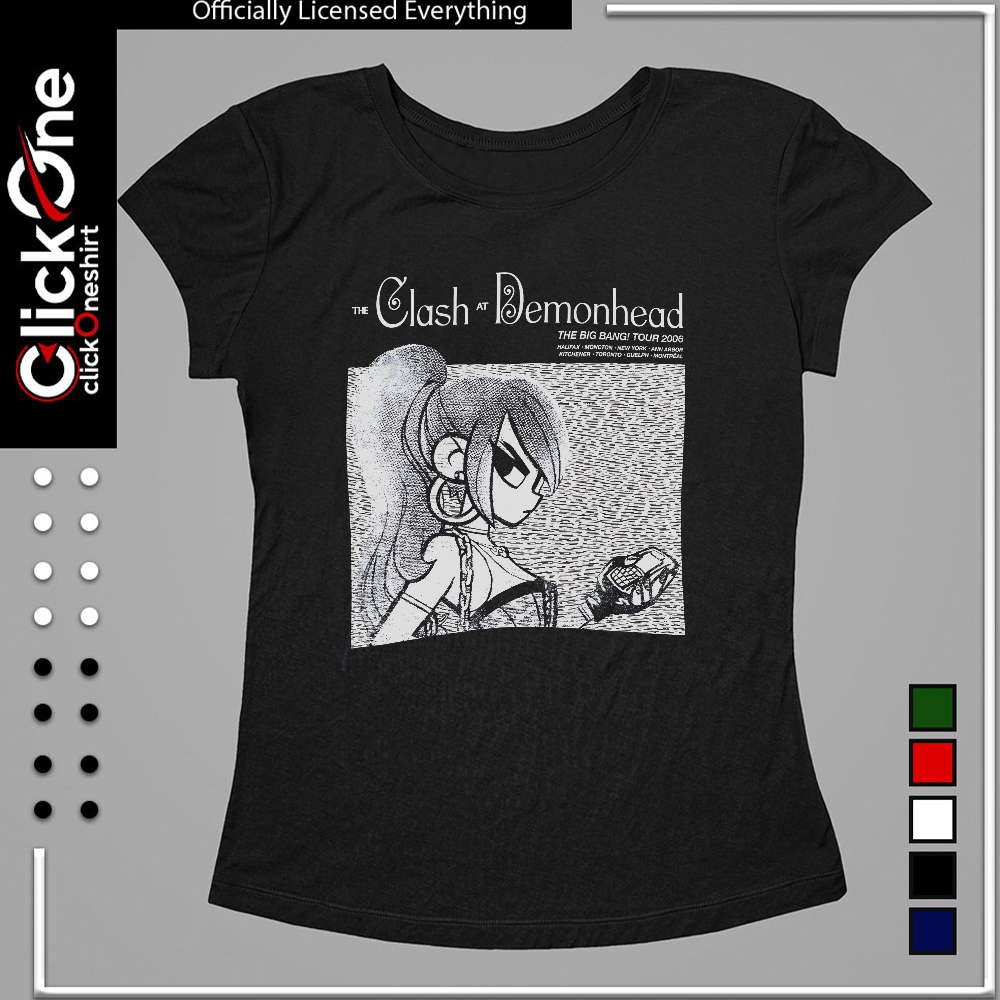 Envy Adams The Clash at Demonhead The Big Bang Tour 2006 Scott Pilgrim shirt
