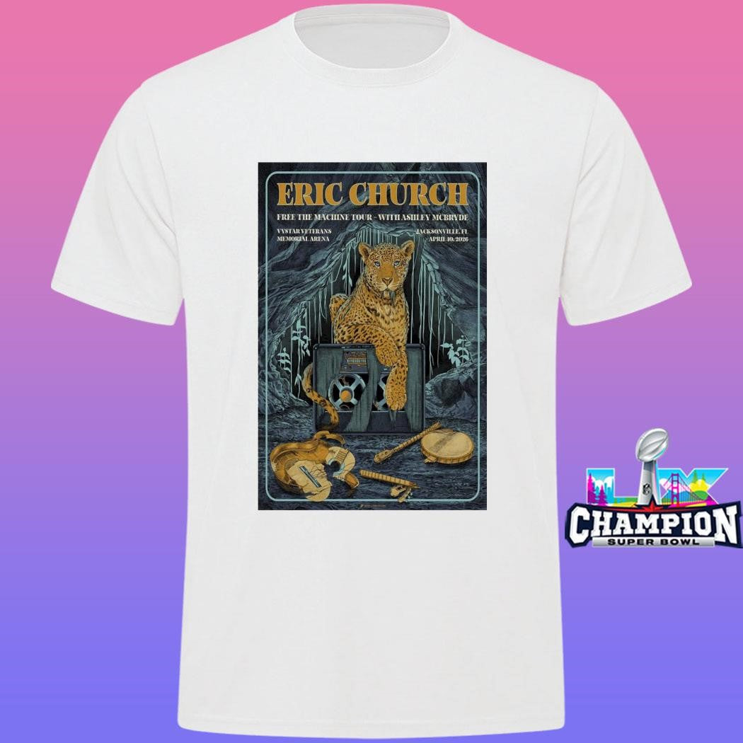 Eric Church Jacksonville Fl Apr 10 2026 Shirt