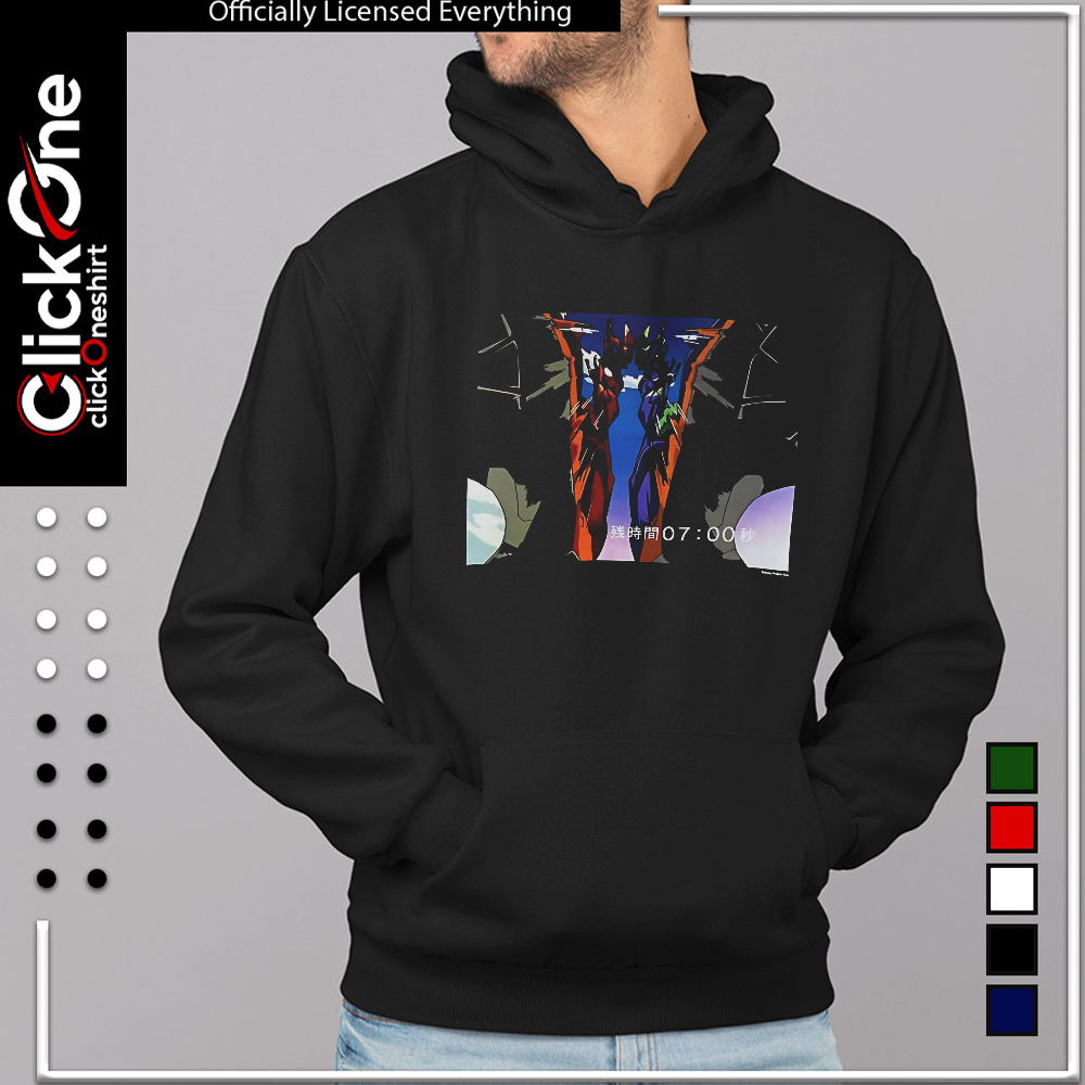 Evangelion Unit 01 and Unit 02 Neon Genesis Evangelion shirt