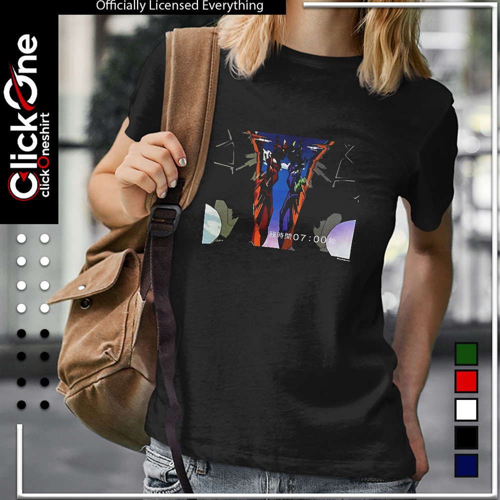 Evangelion Unit 01 and Unit 02 Neon Genesis Evangelion shirt