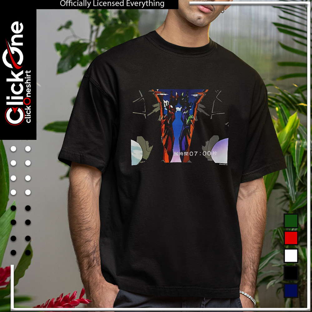 Evangelion Unit 01 and Unit 02 Neon Genesis Evangelion shirt