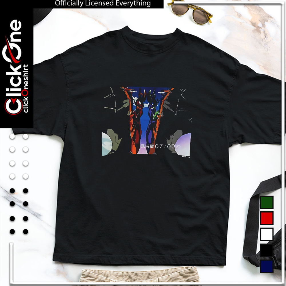 Evangelion Unit 01 and Unit 02 Neon Genesis Evangelion shirt