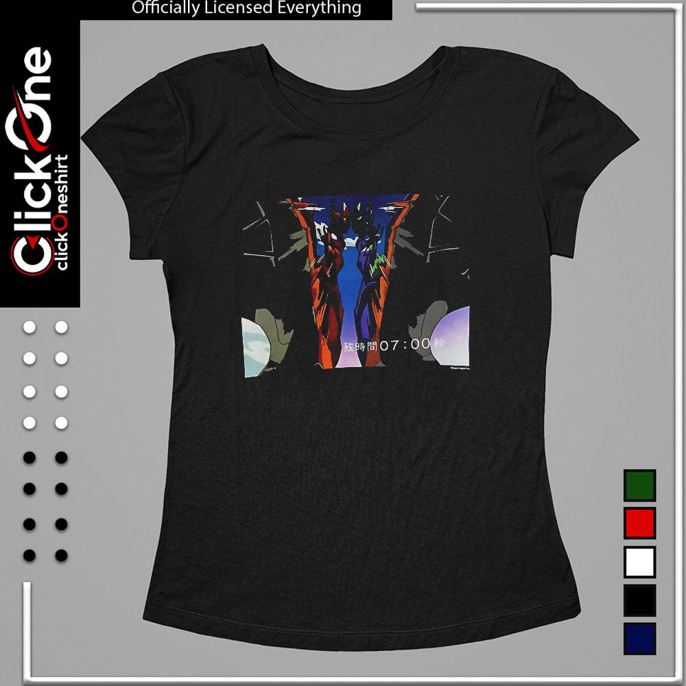 Evangelion Unit 01 and Unit 02 Neon Genesis Evangelion shirt