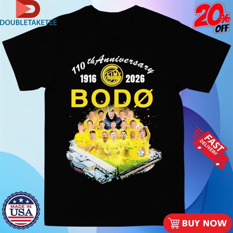 FK Bodo Glimt 110th 110th Anniversary 1916 2026 Shirts