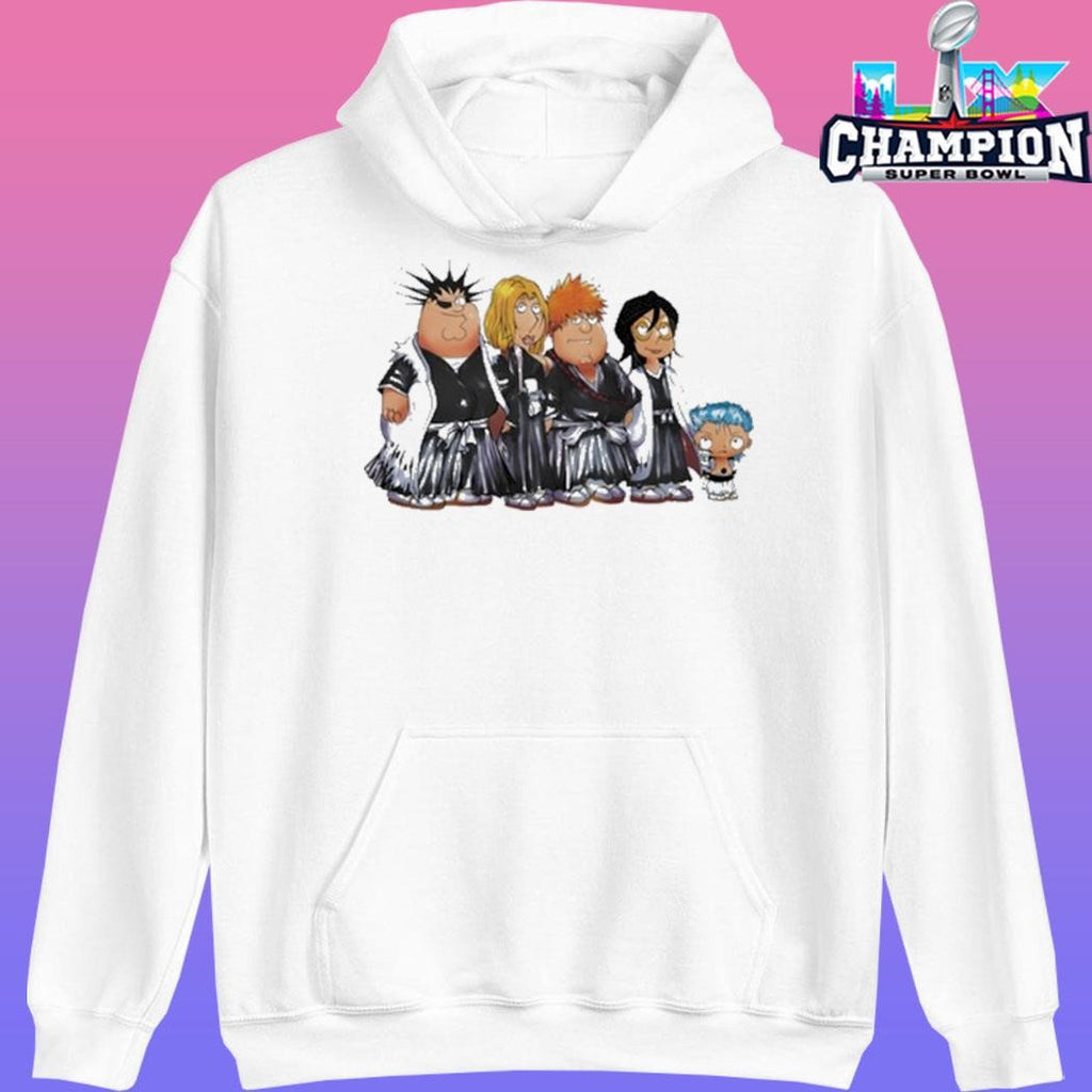 Family Guy X Bleach Soul Reapers Shirt
