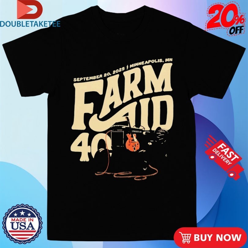 Farm Aid 40 Tractor Amp Minneapolis MN Shirts