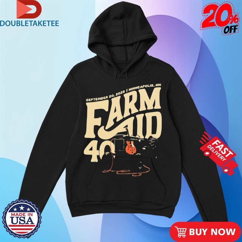 Farm Aid 40 Tractor Amp Minneapolis MN Shirts
