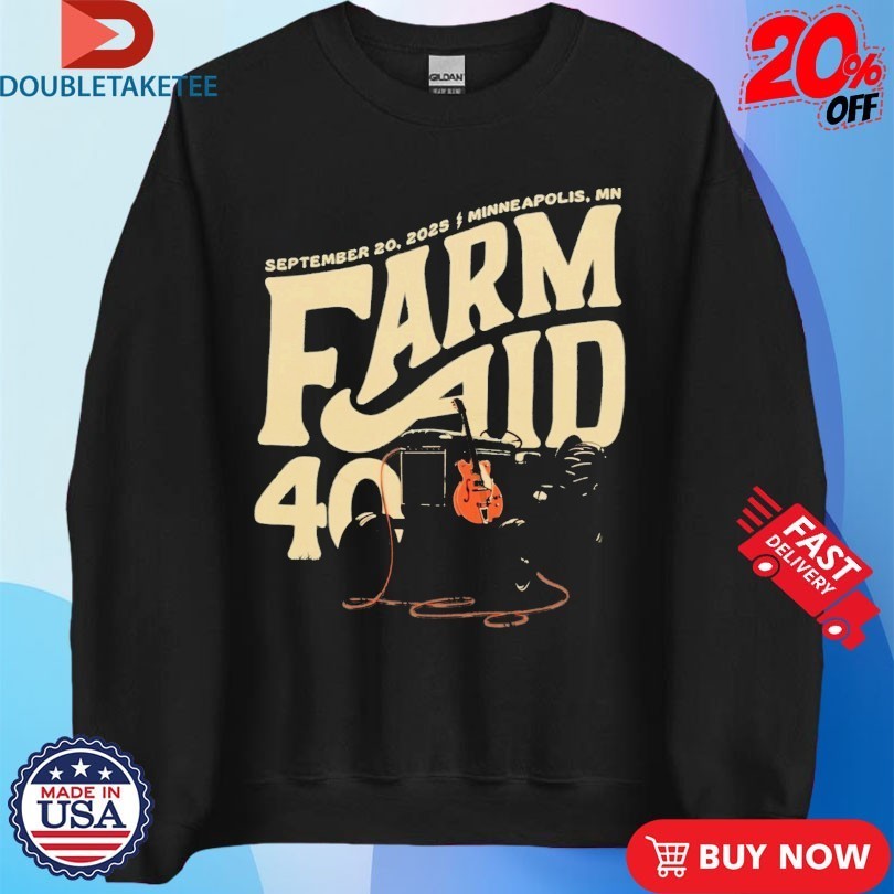 Farm Aid 40 Tractor Amp Minneapolis MN Shirts