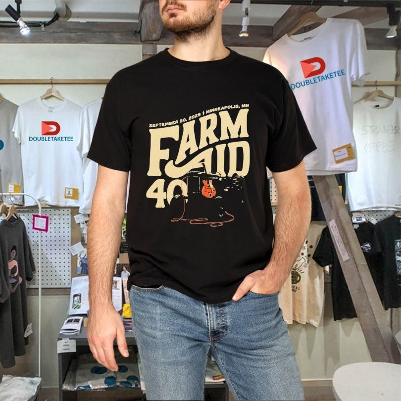 Farm Aid 40 Tractor Amp Minneapolis MN Shirts