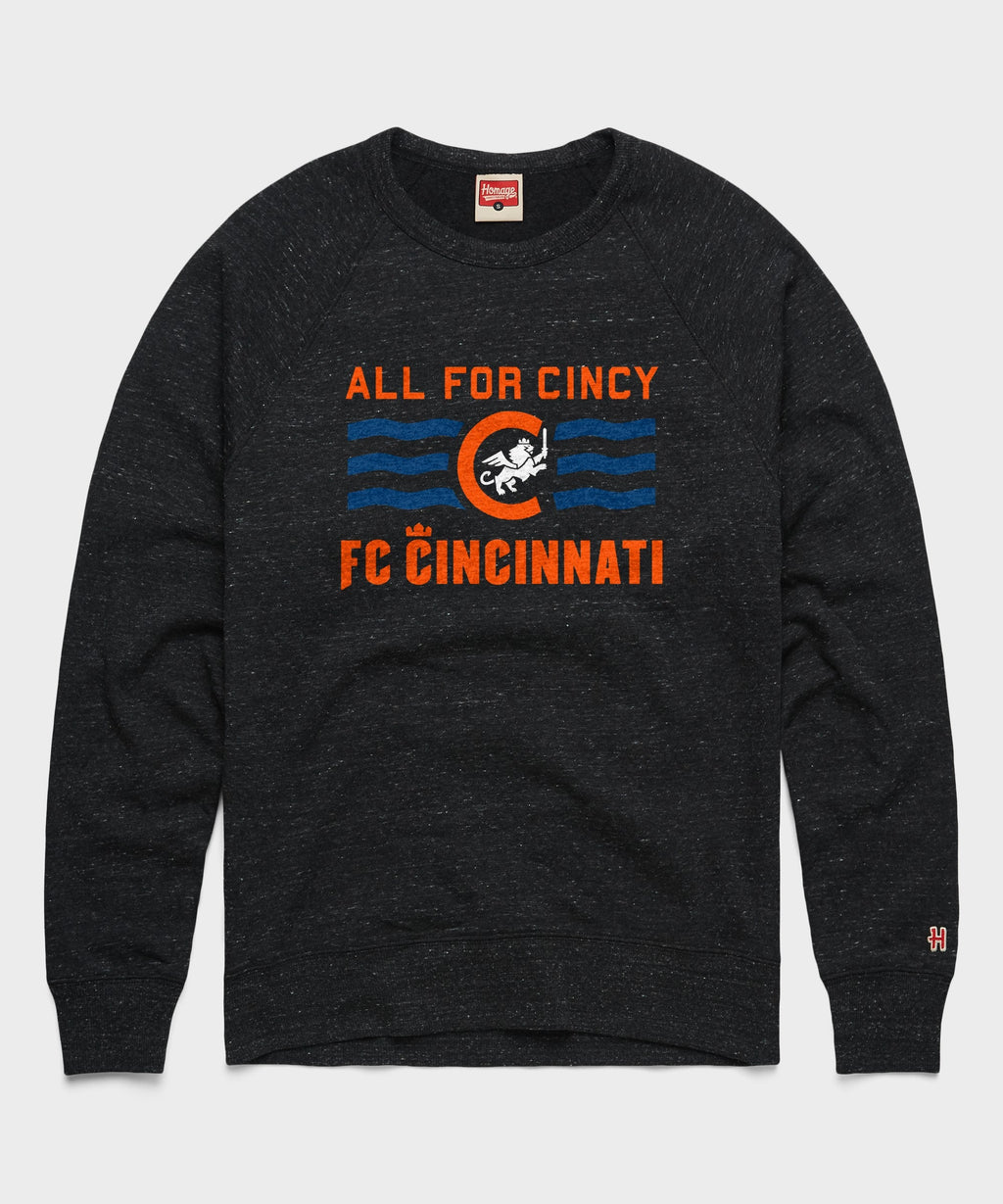FC Cincinnati All For Cincy Crewneck