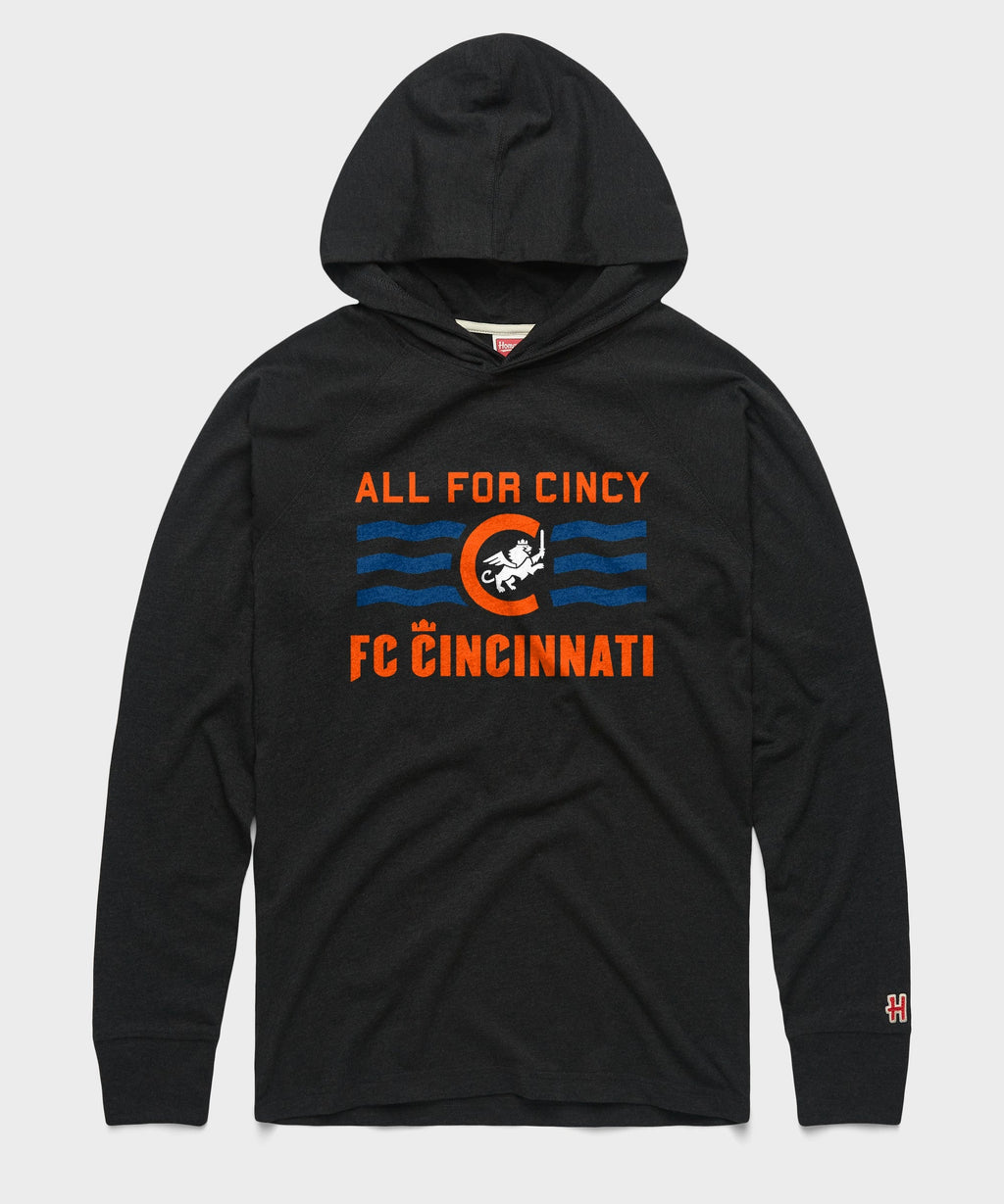 FC Cincinnati All For Cincy Lightweight Hoodie