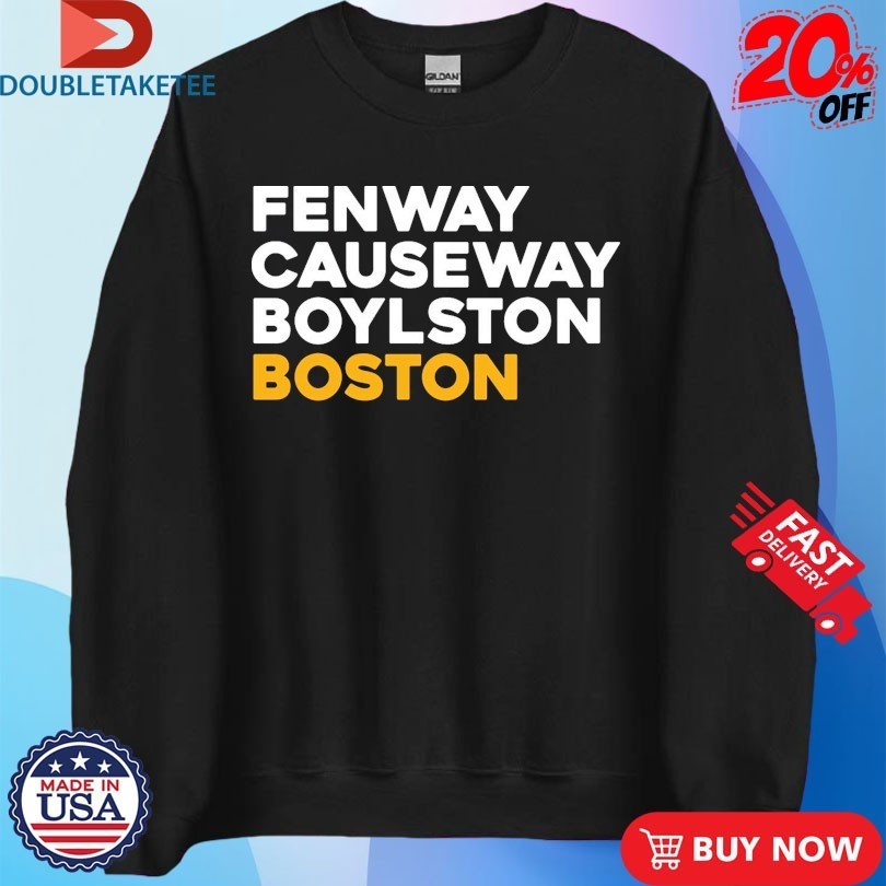 Fenway Causeway Boylston Boston Bruins Shirts