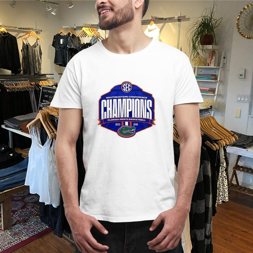 Florida Gators SEC 2026 Men’s Basketball Champions Shirts