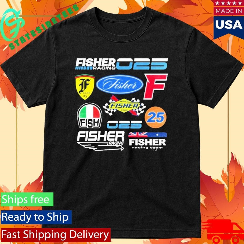 Followthefishtv Racer Logo Shirt