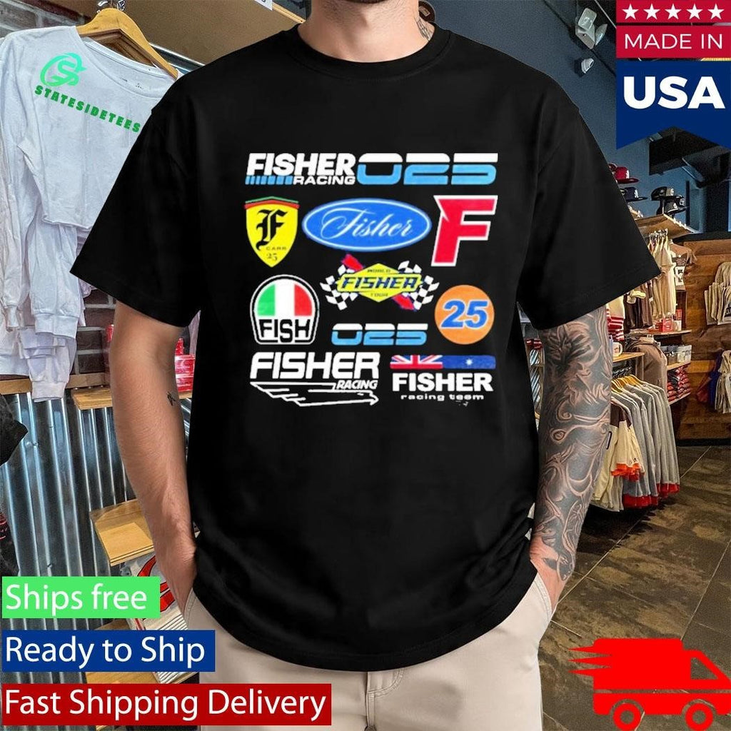 Followthefishtv Racer Logo Shirt