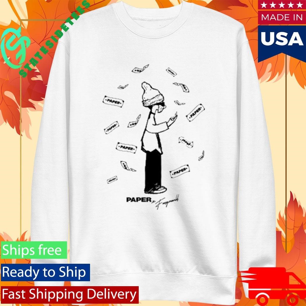 Foos Get Paper White Shirt