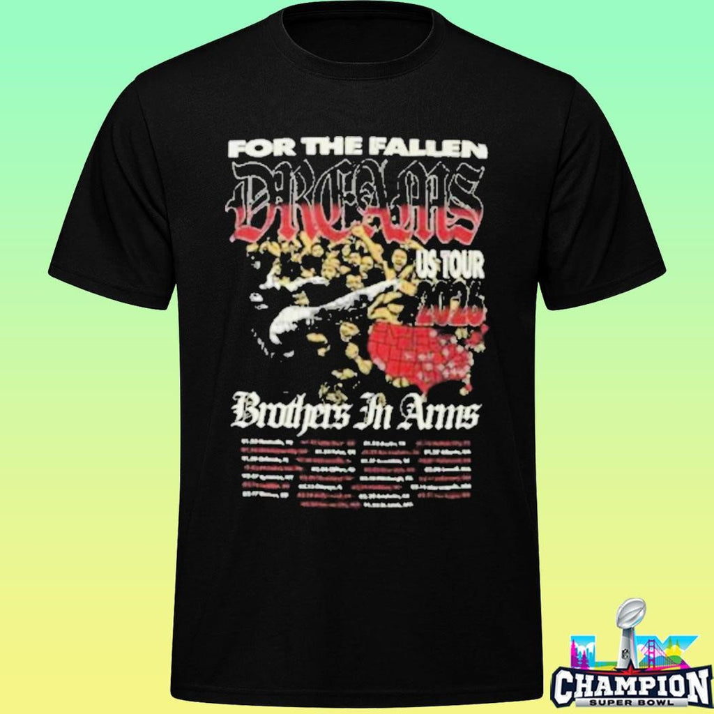 For The Fallen Dreams Ftfd Tour 2026 Shirt