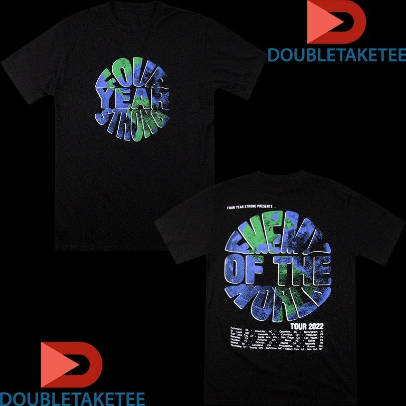 Four Year Strong World Tour 2022 Shirts