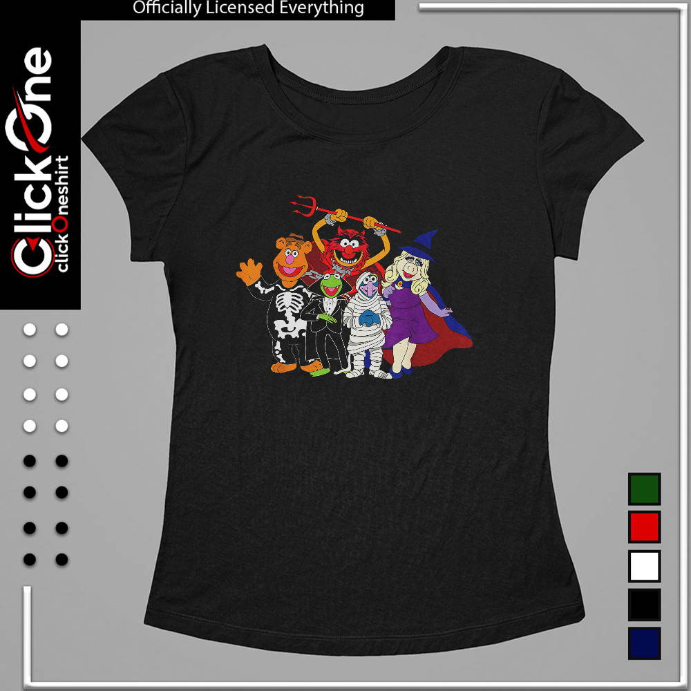 Fozzie Bear Kermit Animal Gonzo Miss Piggy The Muppets Halloween shirt