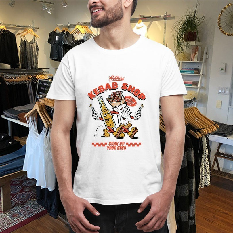 Frothies Kebab Shop Soak Up Your Sins Shirts