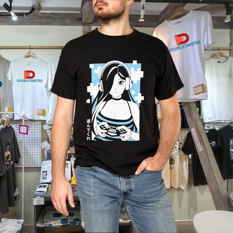 Gamer Supps Waifu S4.4 Gamer Girl Shirts