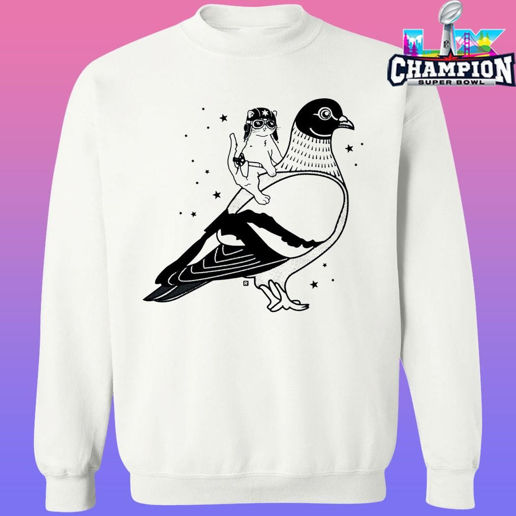 Gary Riding Pigeon Shirt