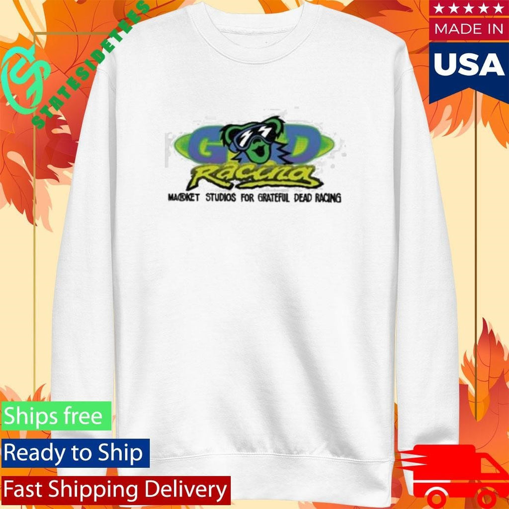 Gd Racing X Market Racing Studios For Grateful Dead Racing Shirt