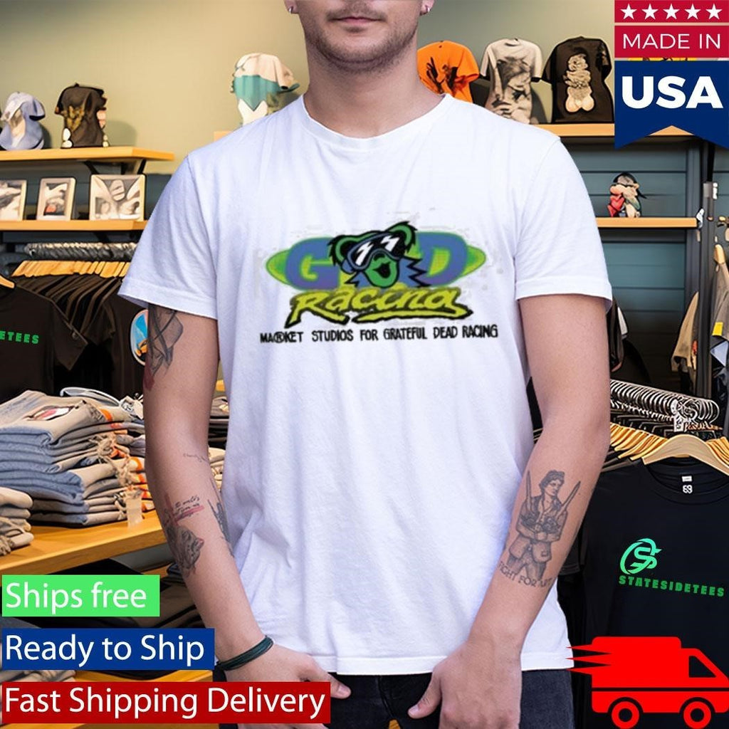 Gd Racing X Market Racing Studios For Grateful Dead Racing Shirt