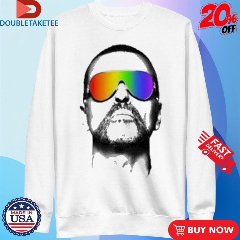 George Michael Pride Glasses Head Shirts