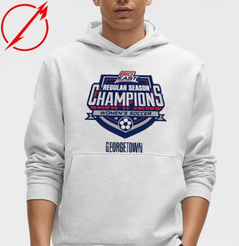Georgetown Women’s Soccer 2025 BIG EAST regular season Champions T-Shirt