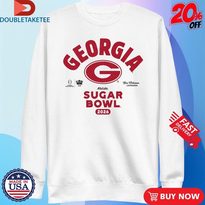 Georgia Bulldogs 2026 Allstate Sugar Bowl Bound Shirts
